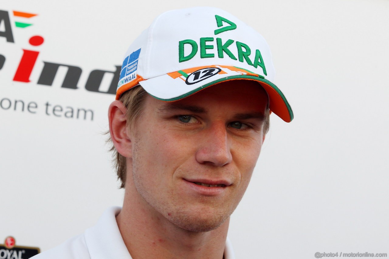 GP GIAPPONE, 04.10.2012- Nico Hulkenberg (GER) Sahara Force India F1 Team VJM05 