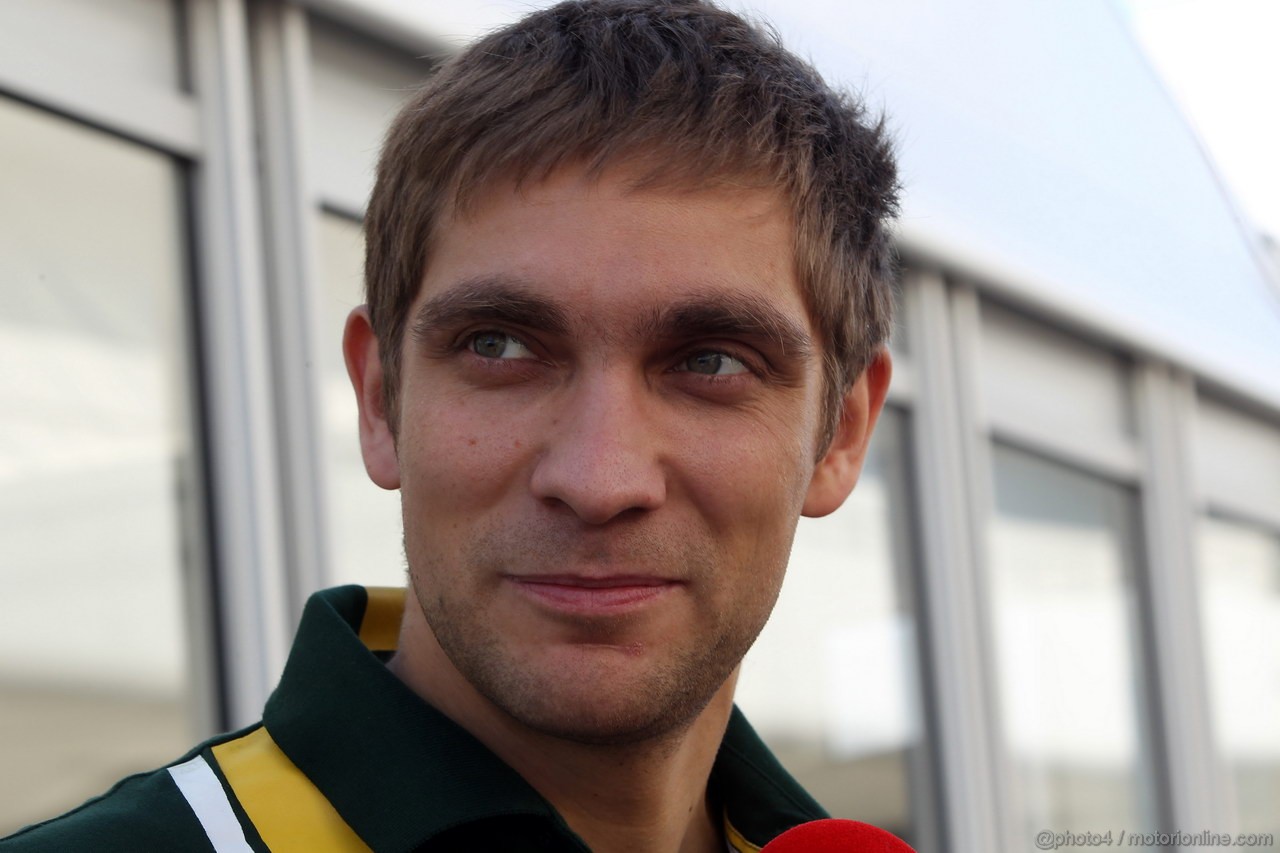GP GIAPPONE, 04.10.2012- Vitaly Petrov (RUS) Caterham F1 Team CT01 