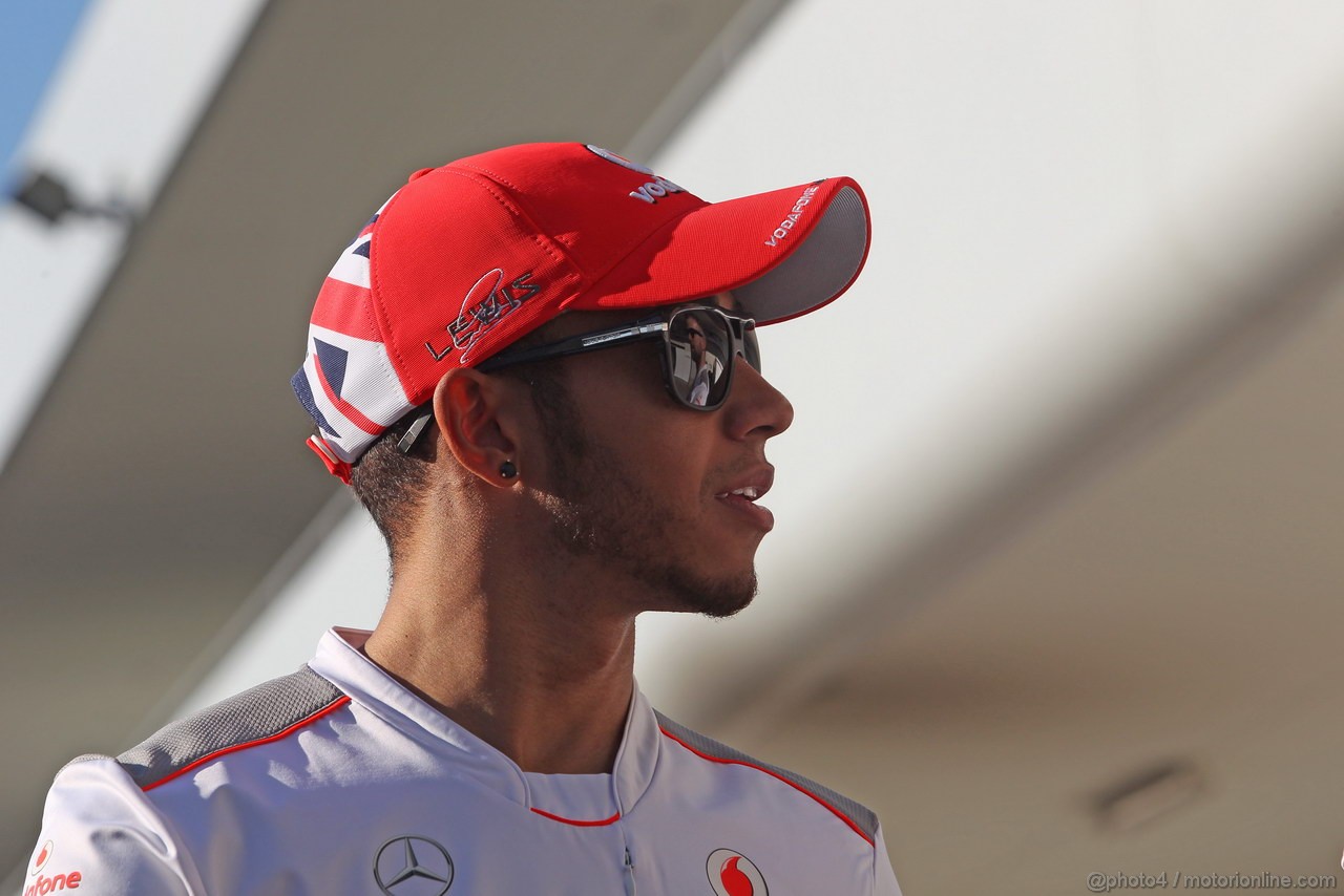 GP GIAPPONE, 04.10.2012- Lewis Hamilton (GBR) McLaren Mercedes MP4-27 