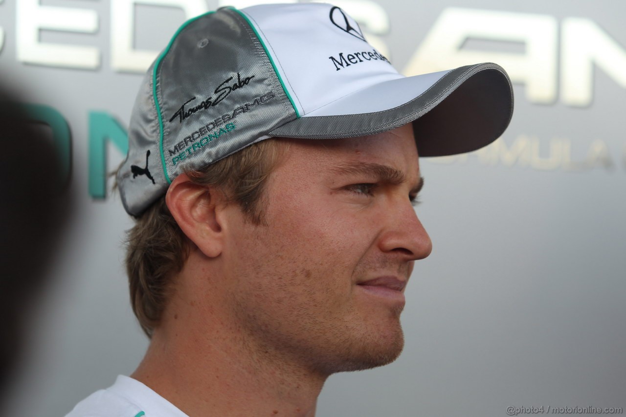 GP GIAPPONE, 04.10.2012- Nico Rosberg (GER) Mercedes AMG F1 W03 