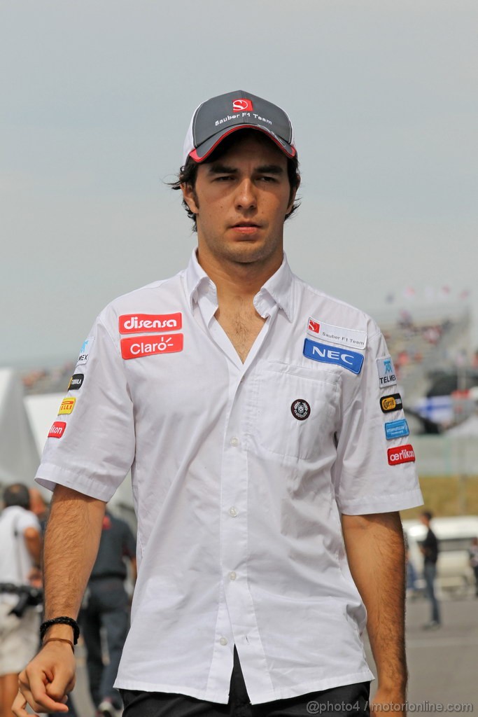GP GIAPPONE, 06.10.2012- Sergio Prez (MEX) Sauber F1 Team C31
