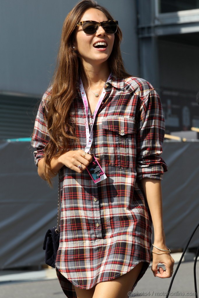 GP GIAPPONE, 06.10.2012- Jessica Michibata (GBR), girfriend of Jenson Button (GBR) 