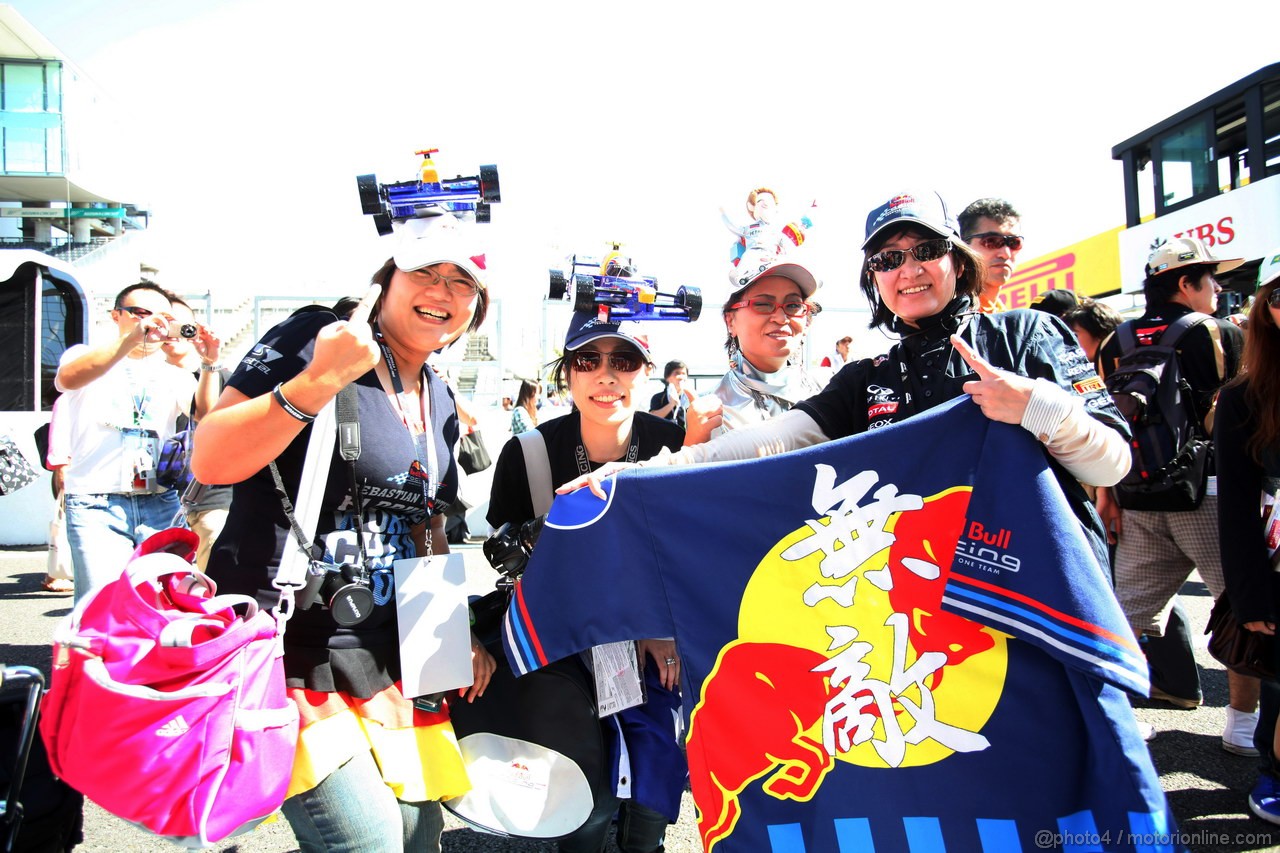 GP GIAPPONE, 06.10.2012- Fans