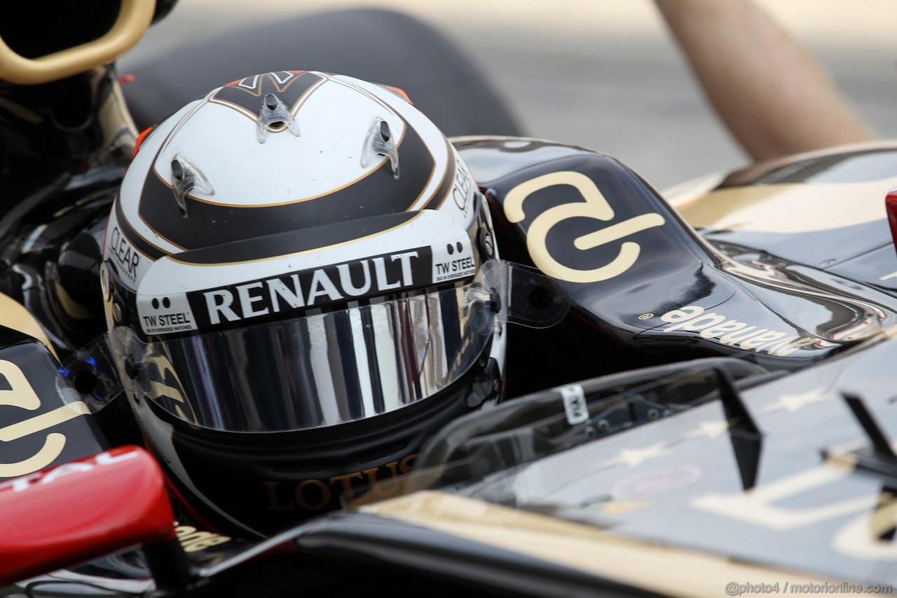 GP GIAPPONE, 06.10.2012- Prove Libere 3, Kimi Raikkonen (FIN) Lotus F1 Team E20 