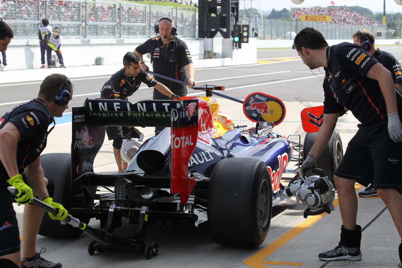 GP GIAPPONE, 06.10.2012- Prove Libere 3, Sebastian Vettel (GER) Red Bull Racing RB8