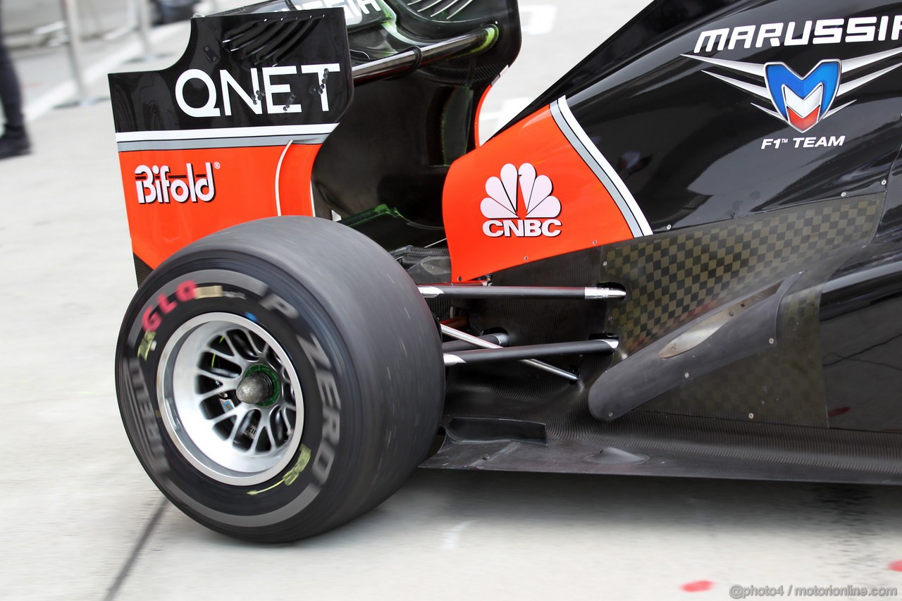GP GIAPPONE, 06.10.2012- Prove Libere 3, Marussia F1 Team MR01 