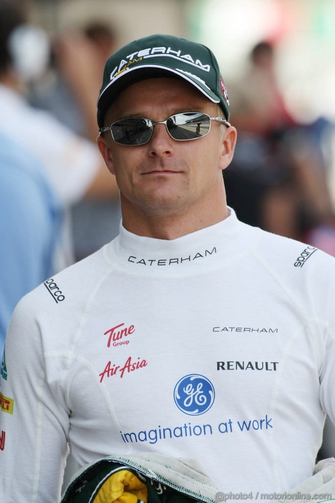 GP GIAPPONE, 06.10.2012- Prove Libere 3, Heikki Kovalainen (FIN) Caterham F1 Team CT01 