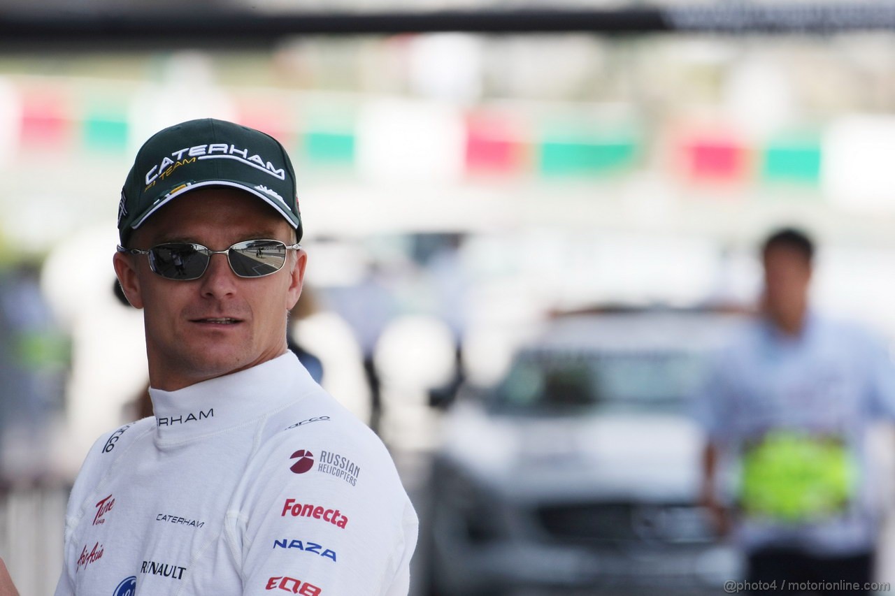 GP GIAPPONE, 06.10.2012- Prove Libere 3, Heikki Kovalainen (FIN) Caterham F1 Team CT01 