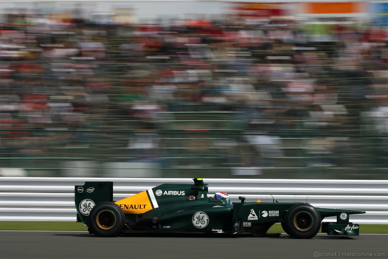 GP GIAPPONE, 06.10.2012- Prove Libere 3, Vitaly Petrov (RUS) Caterham F1 Team CT01 
