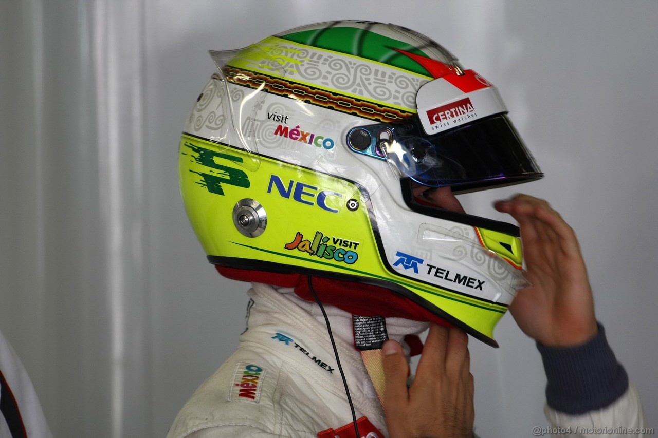 GP GIAPPONE, 06.10.2012- Prove Libere 3, Sergio Prez (MEX) Sauber F1 Team C31 