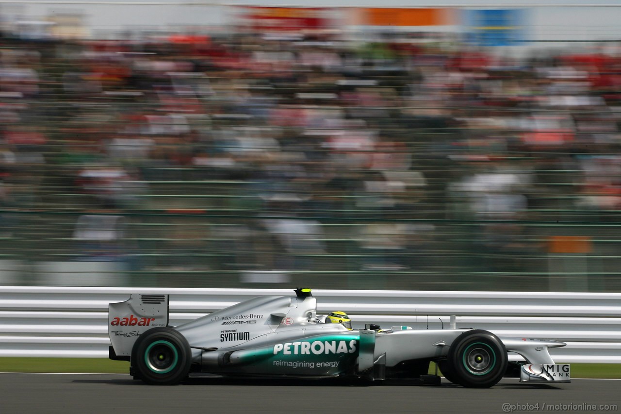 GP GIAPPONE, 06.10.2012- Prove Libere 3, Nico Rosberg (GER) Mercedes AMG F1 W03