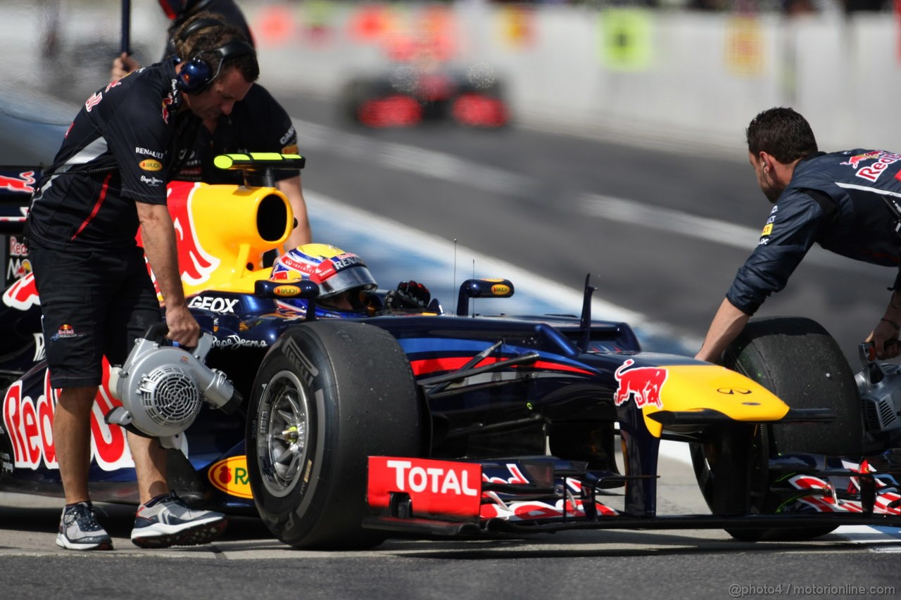 GP GIAPPONE, 06.10.2012- Prove Libere 3, Mark Webber (AUS) Red Bull Racing RB8 