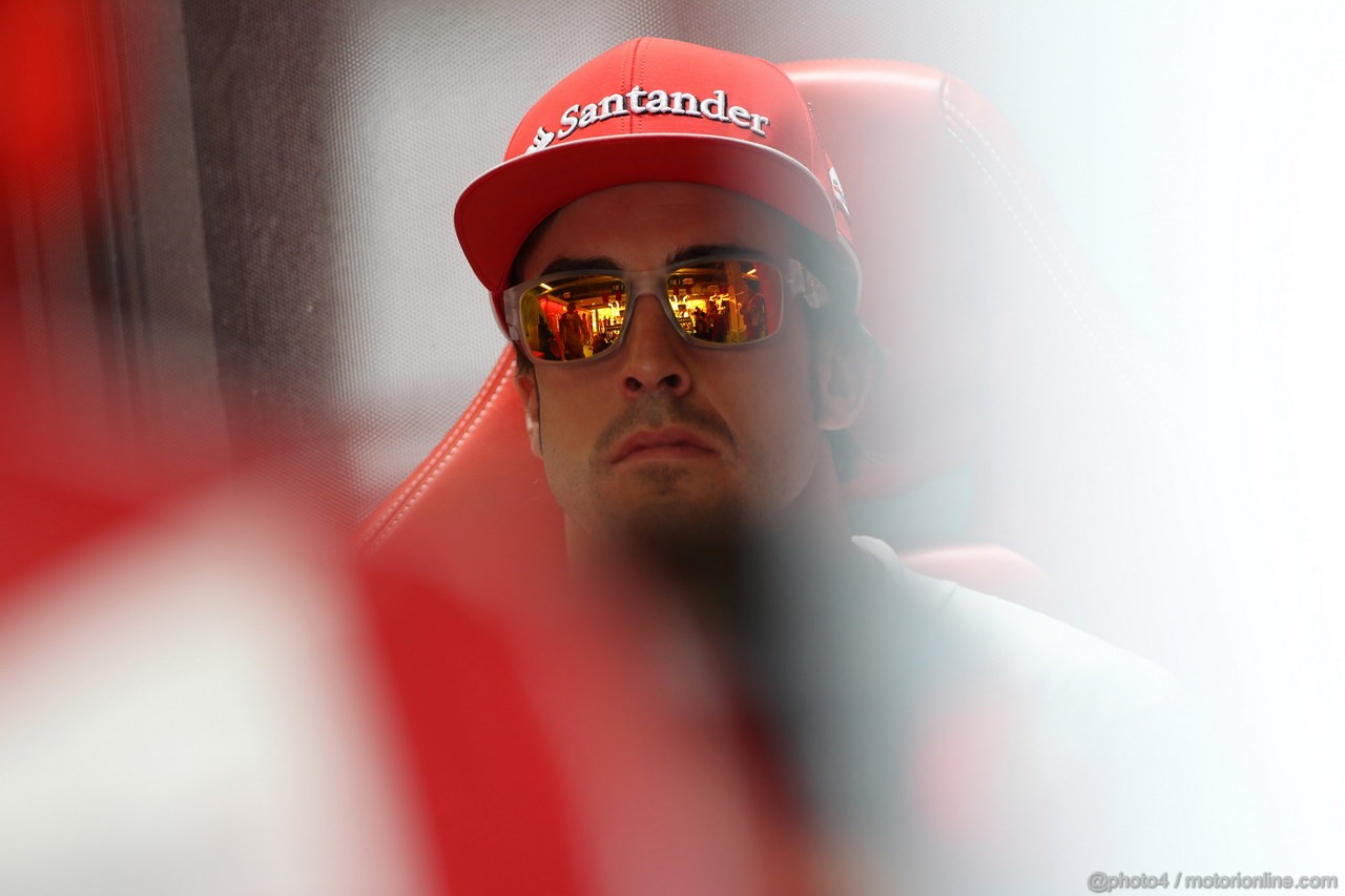 GP GIAPPONE, 06.10.2012- Prove Libere 3, Fernando Alonso (ESP) Ferrari F2012