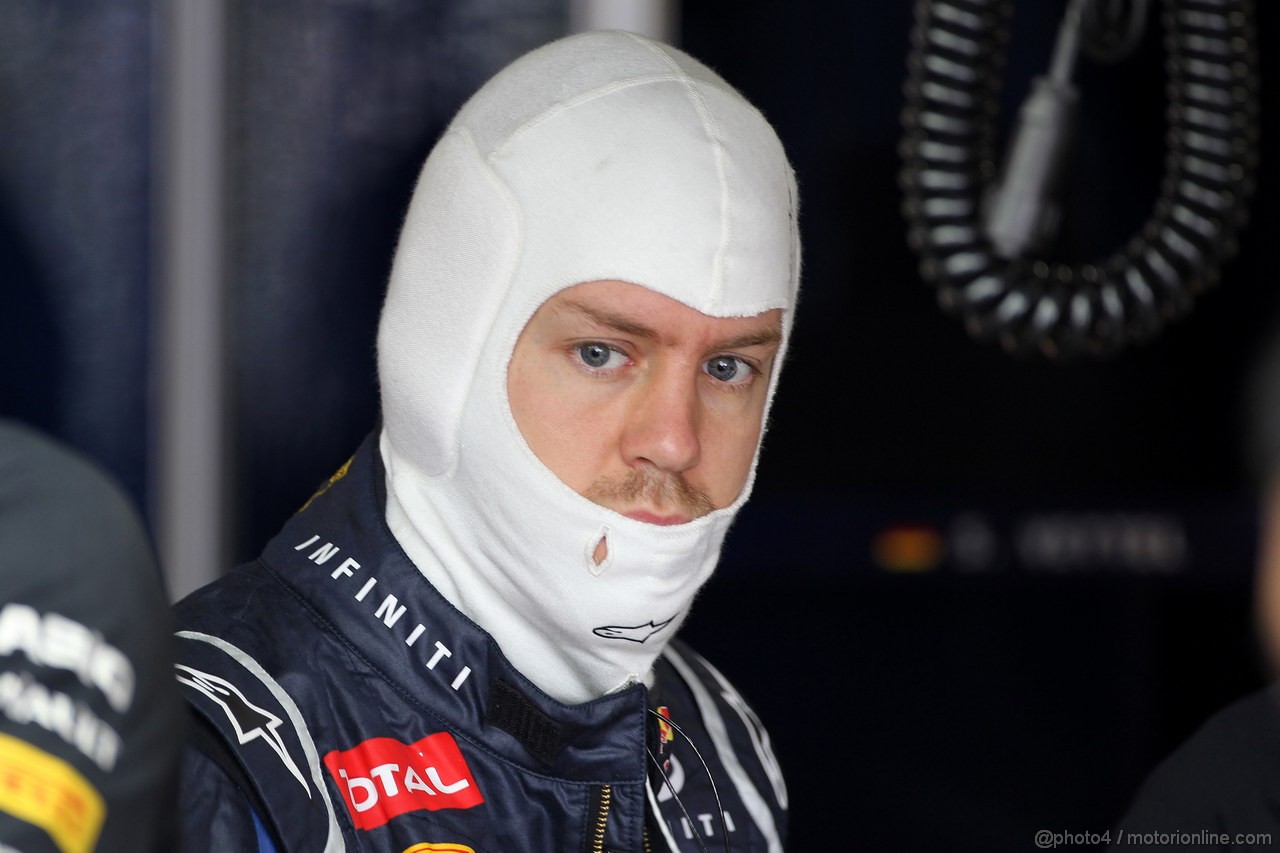 GP GIAPPONE, 06.10.2012- Prove Libere 3, Sebastian Vettel (GER) Red Bull Racing RB8