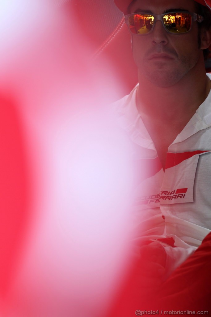GP GIAPPONE, 06.10.2012- Prove Libere 3, Fernando Alonso (ESP) Ferrari F2012 