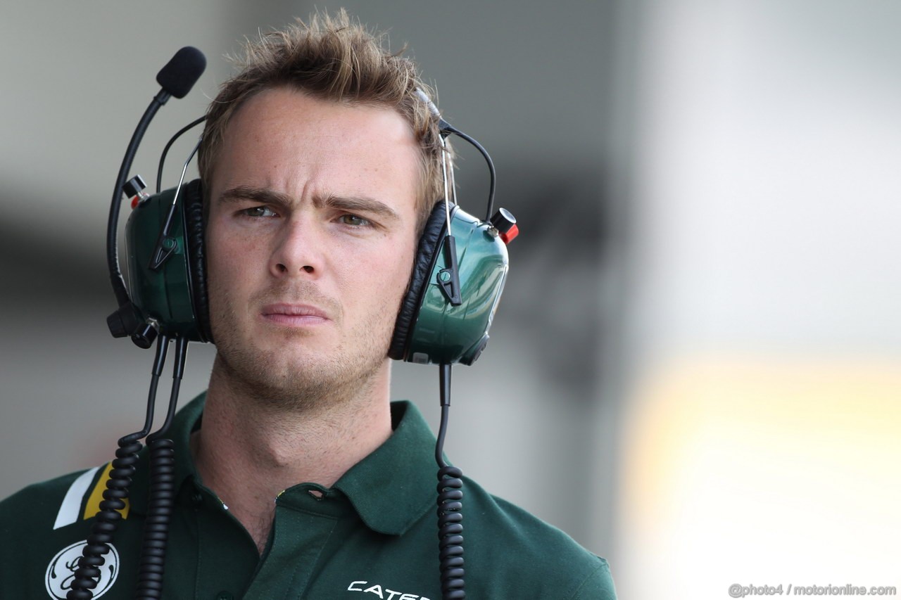 GP GIAPPONE, 06.10.2012- Prove Libere 3, Giedo Van der Garde (NED), Test driver, Caterham F1 Team CT01