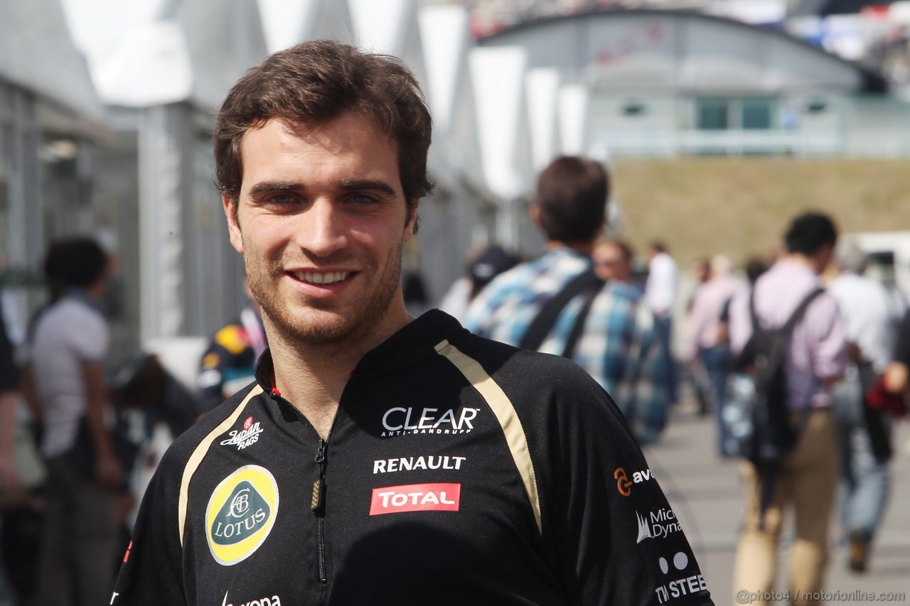 GP GIAPPONE, 06.10.2012- Prove Libere 3, Jerome D'Ambrosio (BEL), Lotus F1 Team E20