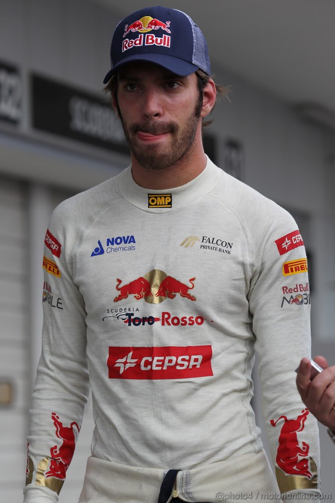 GP GIAPPONE, 06.10.2012- Qualifiche, Jean-Eric Vergne (FRA) Scuderia Toro Rosso STR7