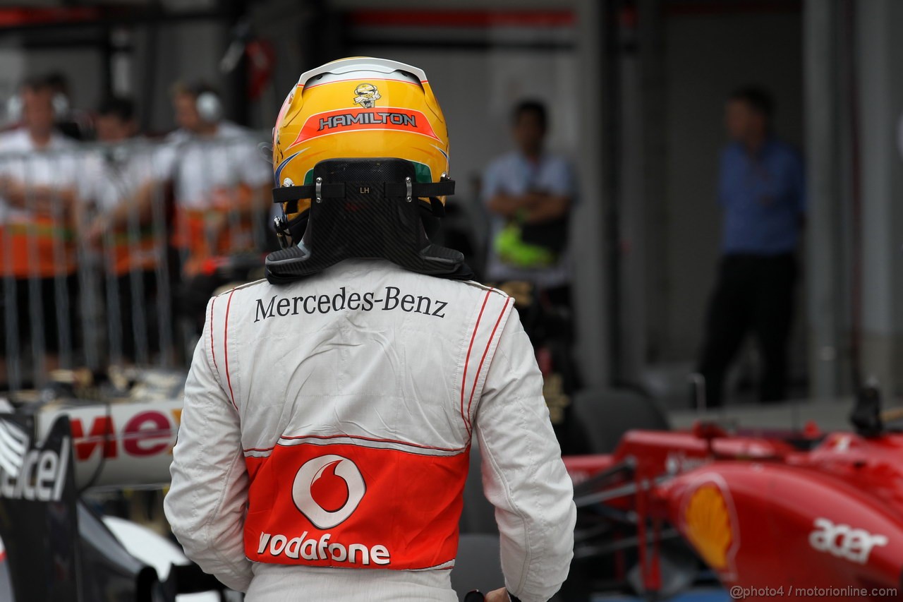 GP GIAPPONE, 06.10.2012- Qualifiche, Lewis Hamilton (GBR) McLaren Mercedes MP4-27