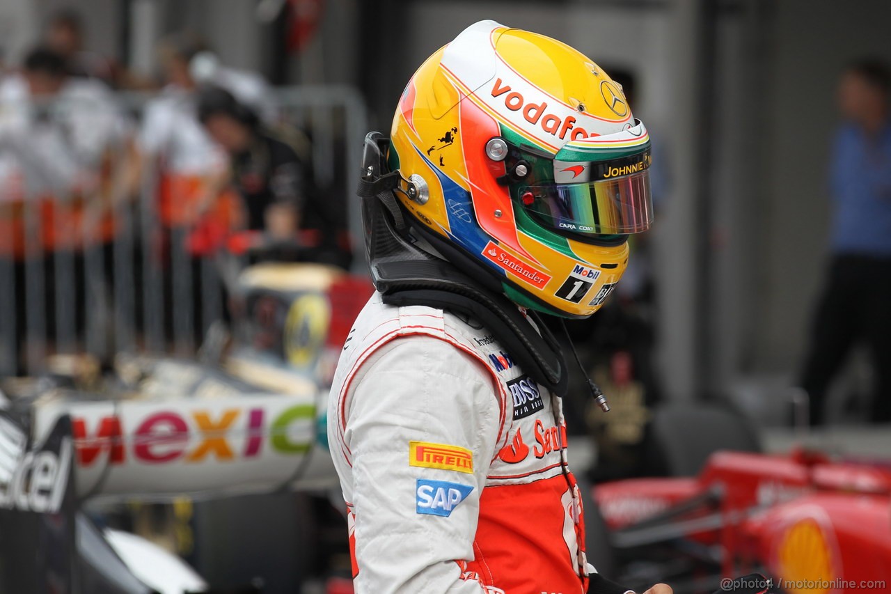 GP GIAPPONE, 06.10.2012- Qualifiche, Lewis Hamilton (GBR) McLaren Mercedes MP4-27