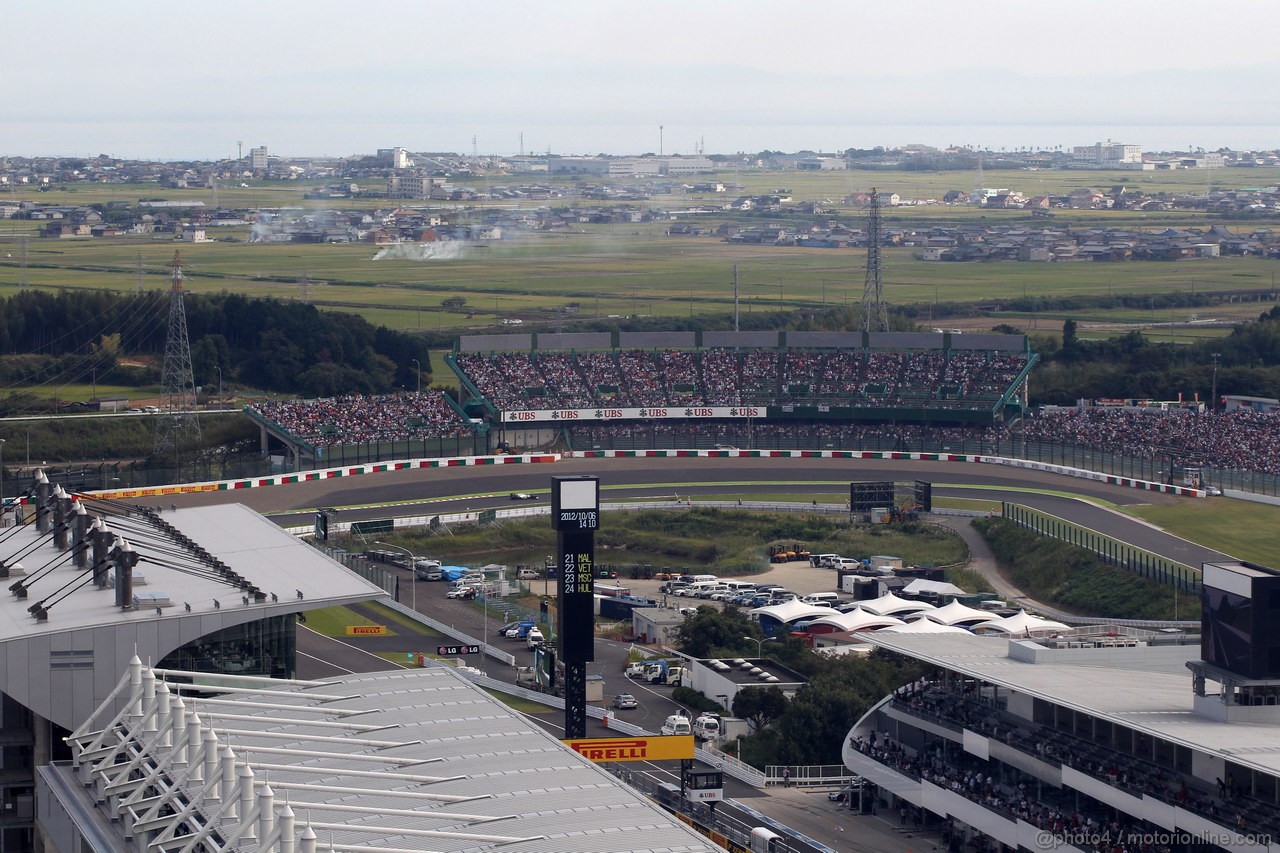 GP GIAPPONE, 06.10.2012- Qualifiche, Circuit Atmosfera