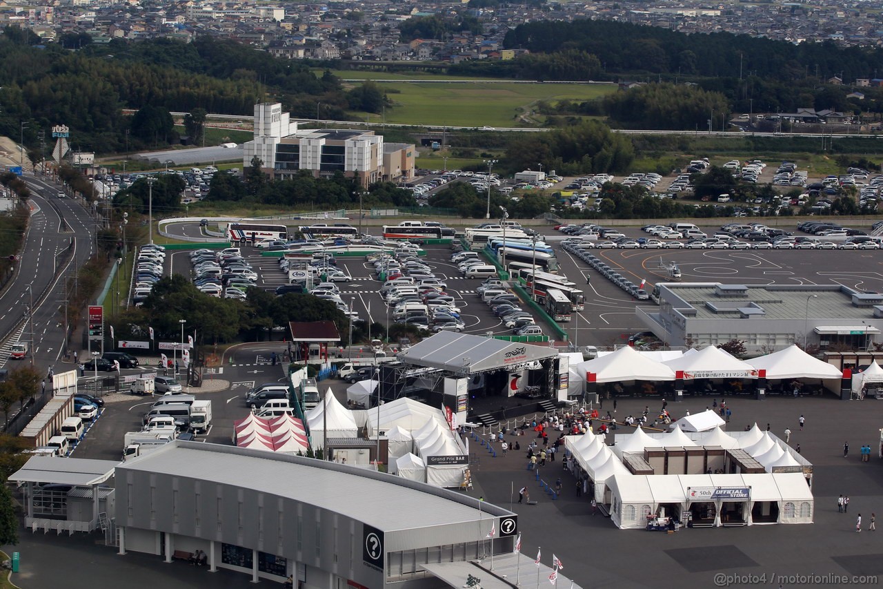 GP GIAPPONE, 06.10.2012- Qualifiche, Circuit Atmosfera