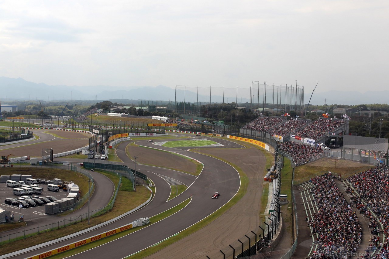 GP GIAPPONE, 06.10.2012- Qualifiche, Fernando Alonso (ESP) Ferrari F2012 