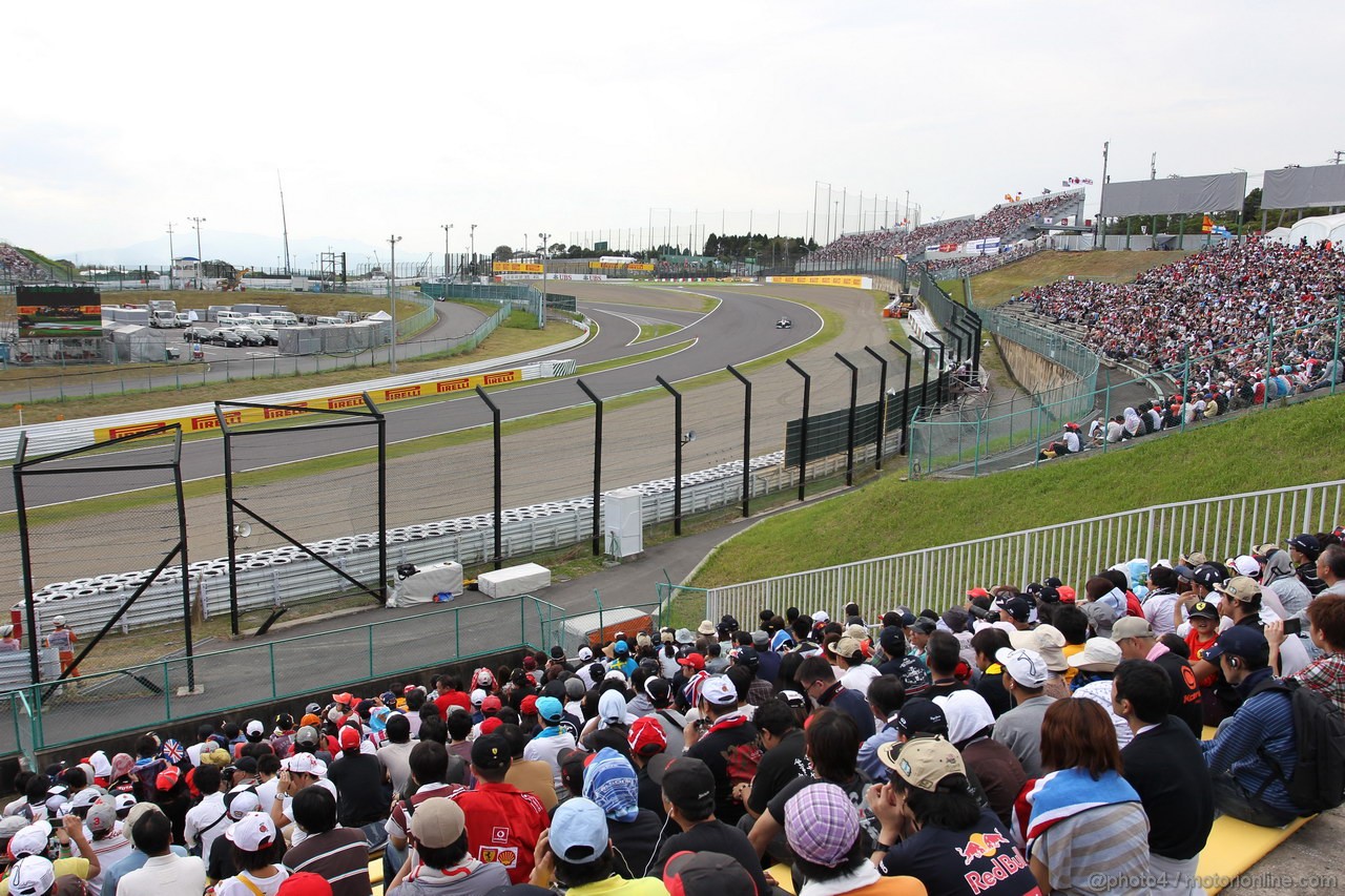 GP GIAPPONE, 06.10.2012- Qualifiche, Michael Schumacher (GER) Mercedes AMG F1 W03 