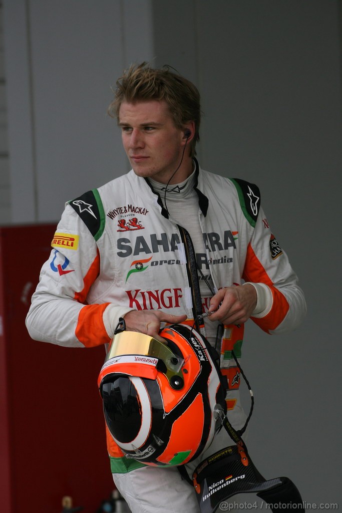 GP GIAPPONE, 06.10.2012- Qualifiche, Nico Hulkenberg (GER) Sahara Force India F1 Team VJM05 