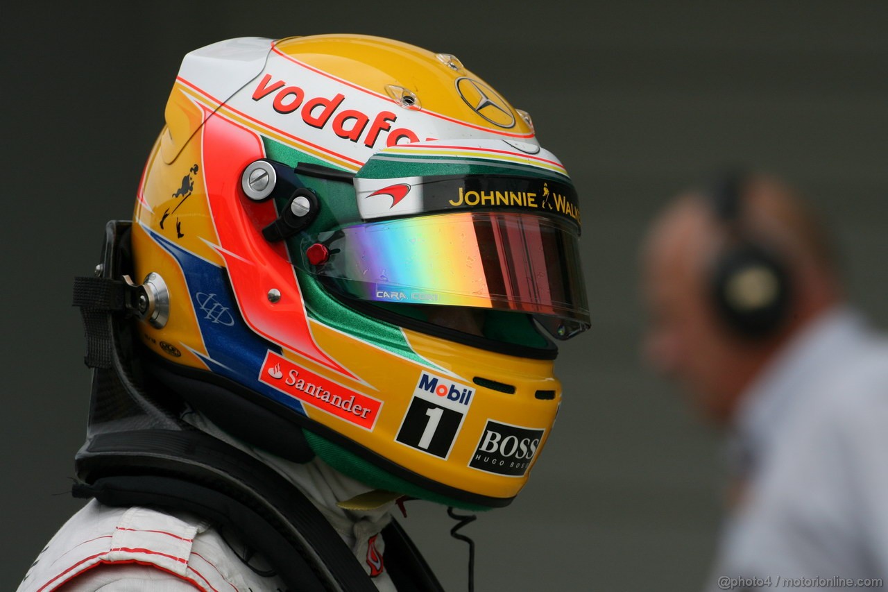 GP GIAPPONE, 06.10.2012- Qualifiche, Lewis Hamilton (GBR) McLaren Mercedes MP4-27 