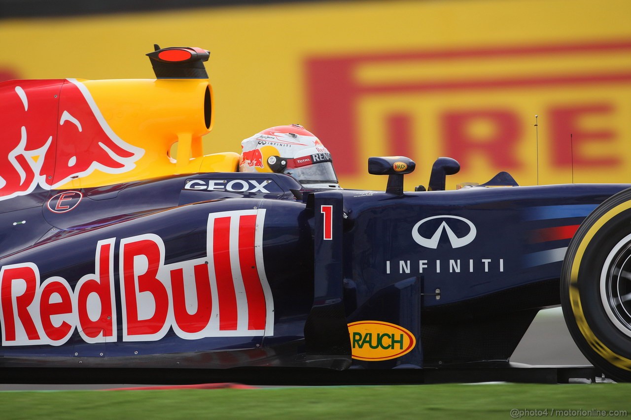 GP GIAPPONE, 06.10.2012- Qualifiche, Sebastian Vettel (GER) Red Bull Racing RB8 