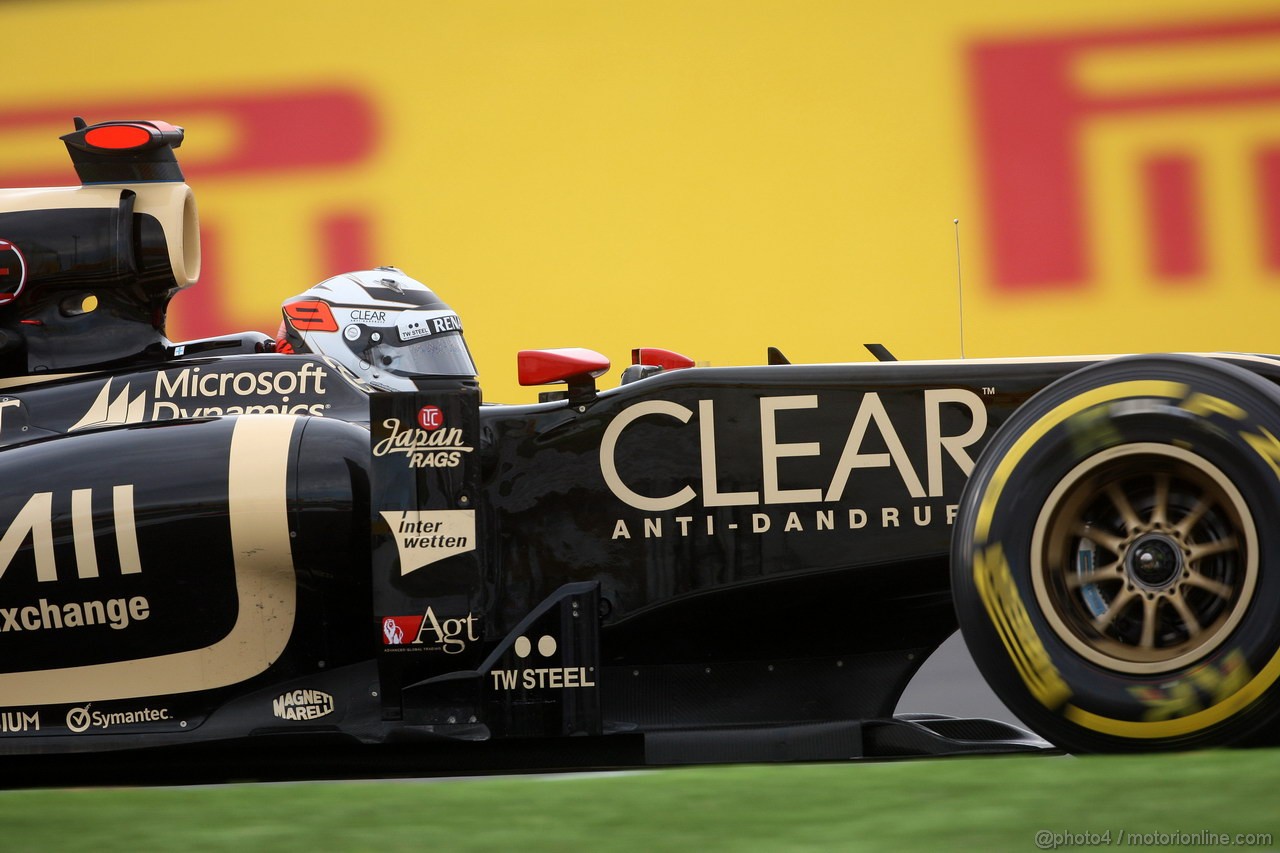 GP GIAPPONE, 06.10.2012- Qualifiche, Kimi Raikkonen (FIN) Lotus F1 Team E20 