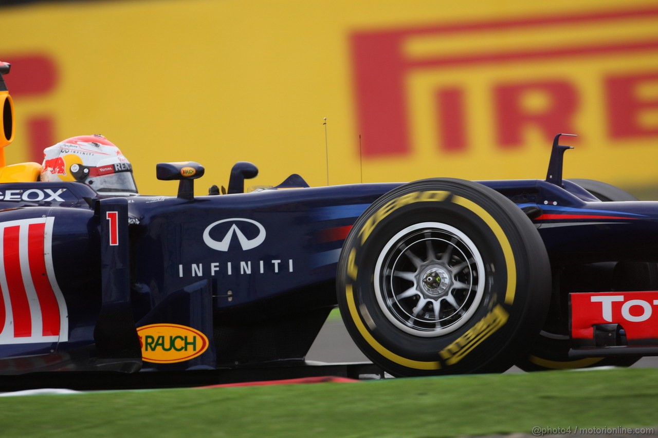 GP GIAPPONE, 06.10.2012- Qualifiche, Sebastian Vettel (GER) Red Bull Racing RB8 