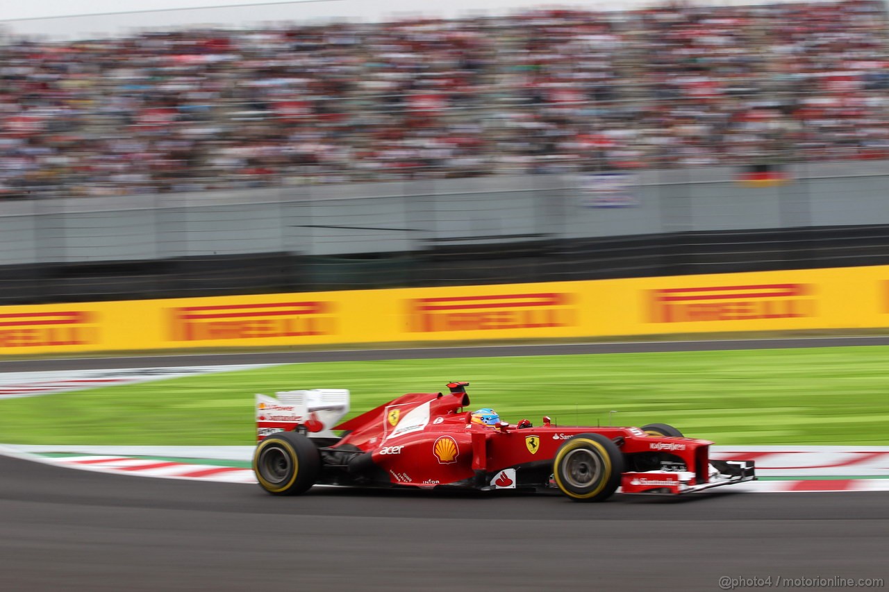 GP GIAPPONE, 06.10.2012- Qualifiche, Fernando Alonso (ESP) Ferrari F2012