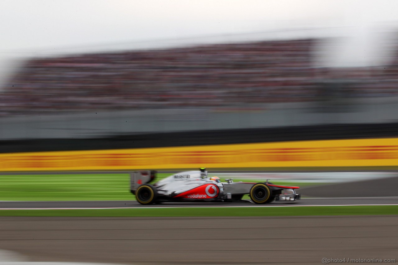 GP GIAPPONE, 06.10.2012- Qualifiche, Lewis Hamilton (GBR) McLaren Mercedes MP4-27 