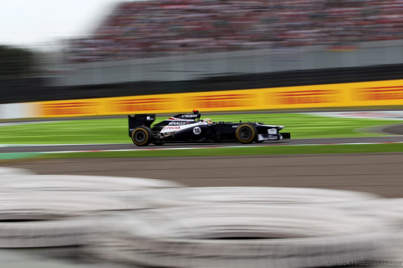 GP GIAPPONE, 06.10.2012- Qualifiche, Pastor Maldonado (VEN) Williams F1 Team FW34 