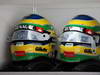GP GIAPPONE, 06.10.2012- Free Practice 3, Helmets of Bruno Senna (BRA) Williams F1 Team FW34 