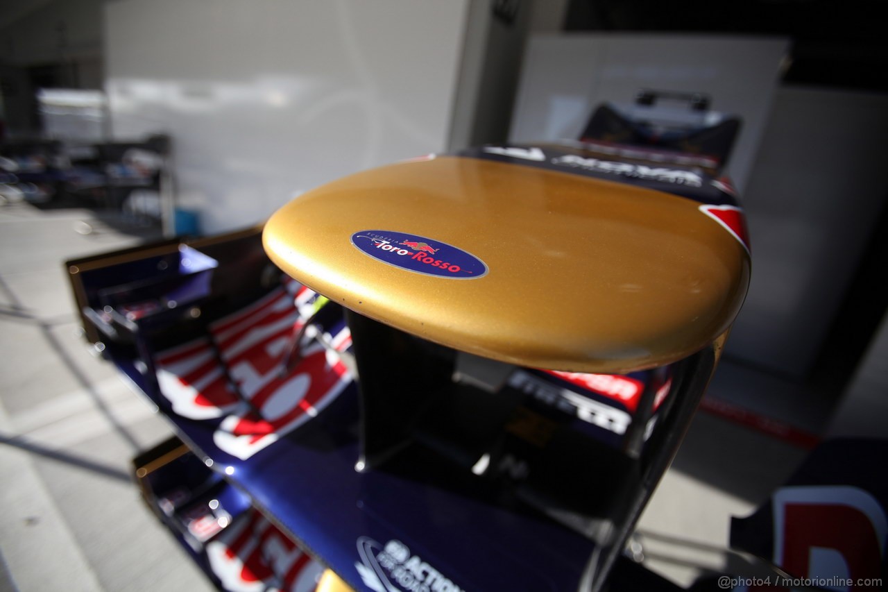 GP GIAPPONE, 05.10.2012- Scuderia Toro Rosso STR7 