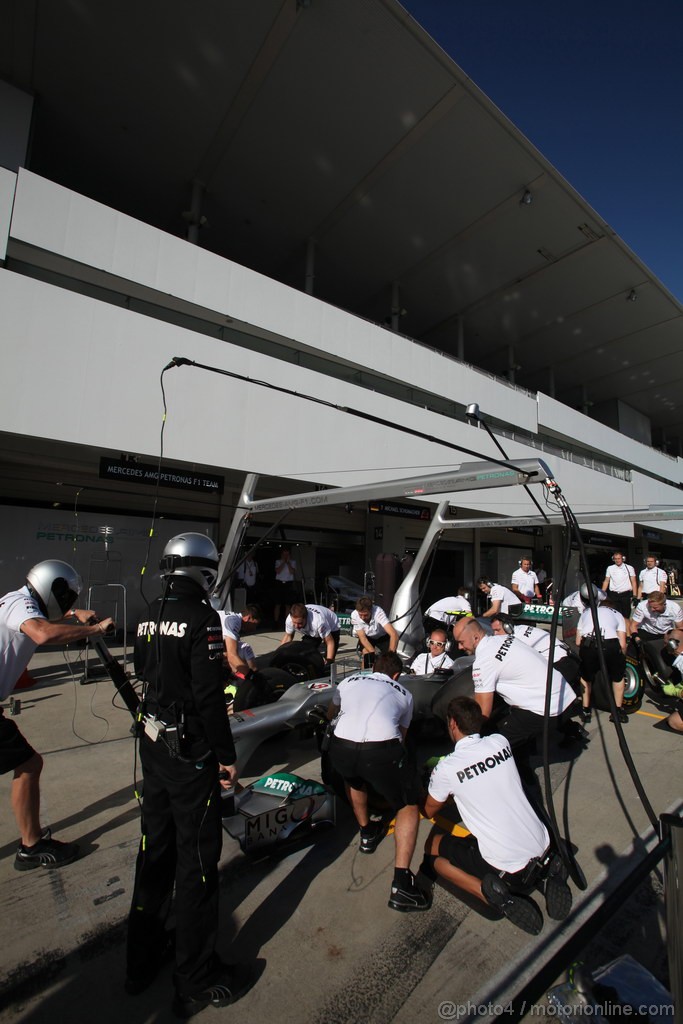 GP GIAPPONE, 05.10.2012- Mercedes AMG F1 W03 