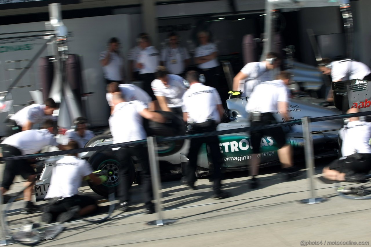 GP GIAPPONE, 05.10.2012- Mercedes AMG F1 W03
