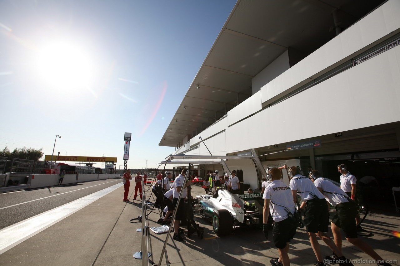 GP GIAPPONE, 05.10.2012- Mercedes AMG F1 W03