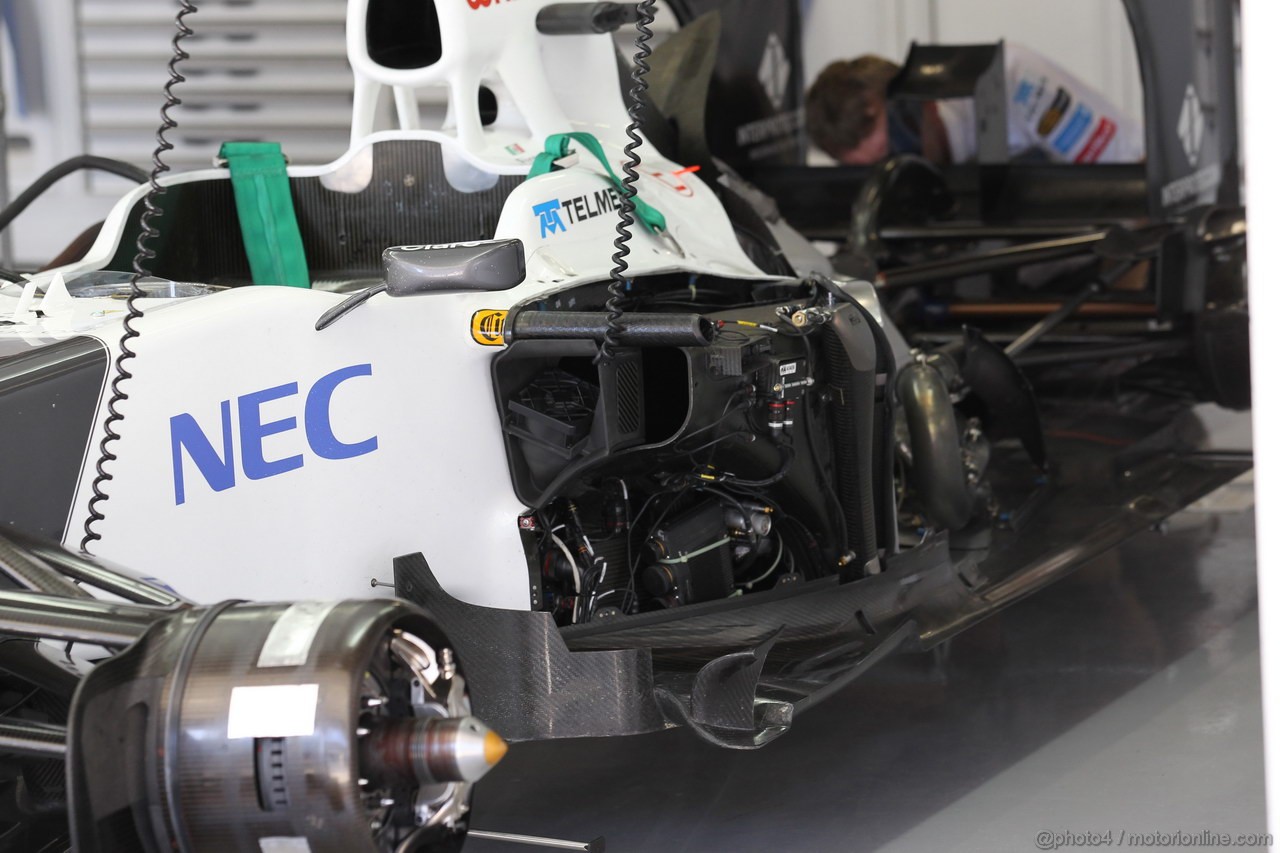 GP GIAPPONE, 05.10.2012- Sauber F1 Team C31 