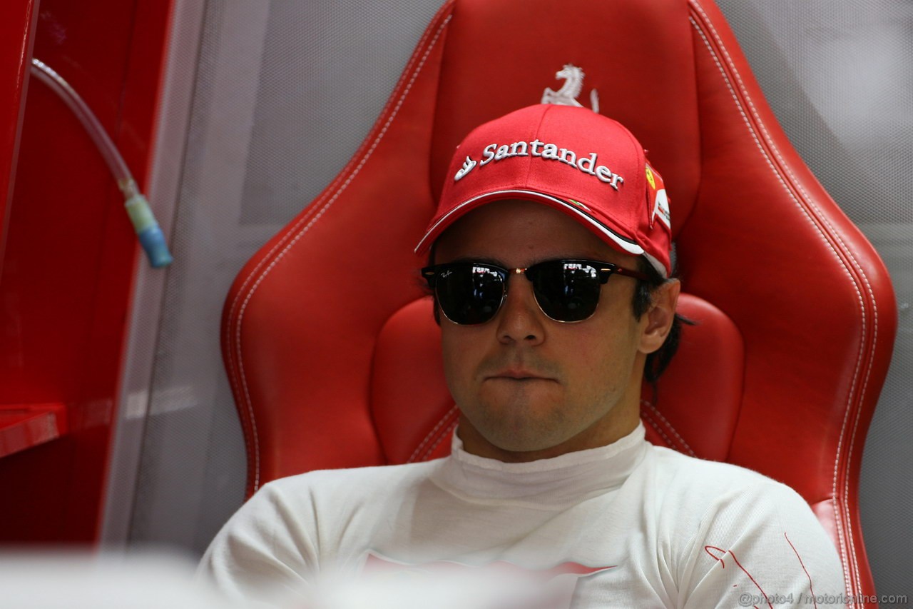 GP GIAPPONE, 05.10.2012- Prove Libere 1, Felipe Massa (BRA) Ferrari F2012
