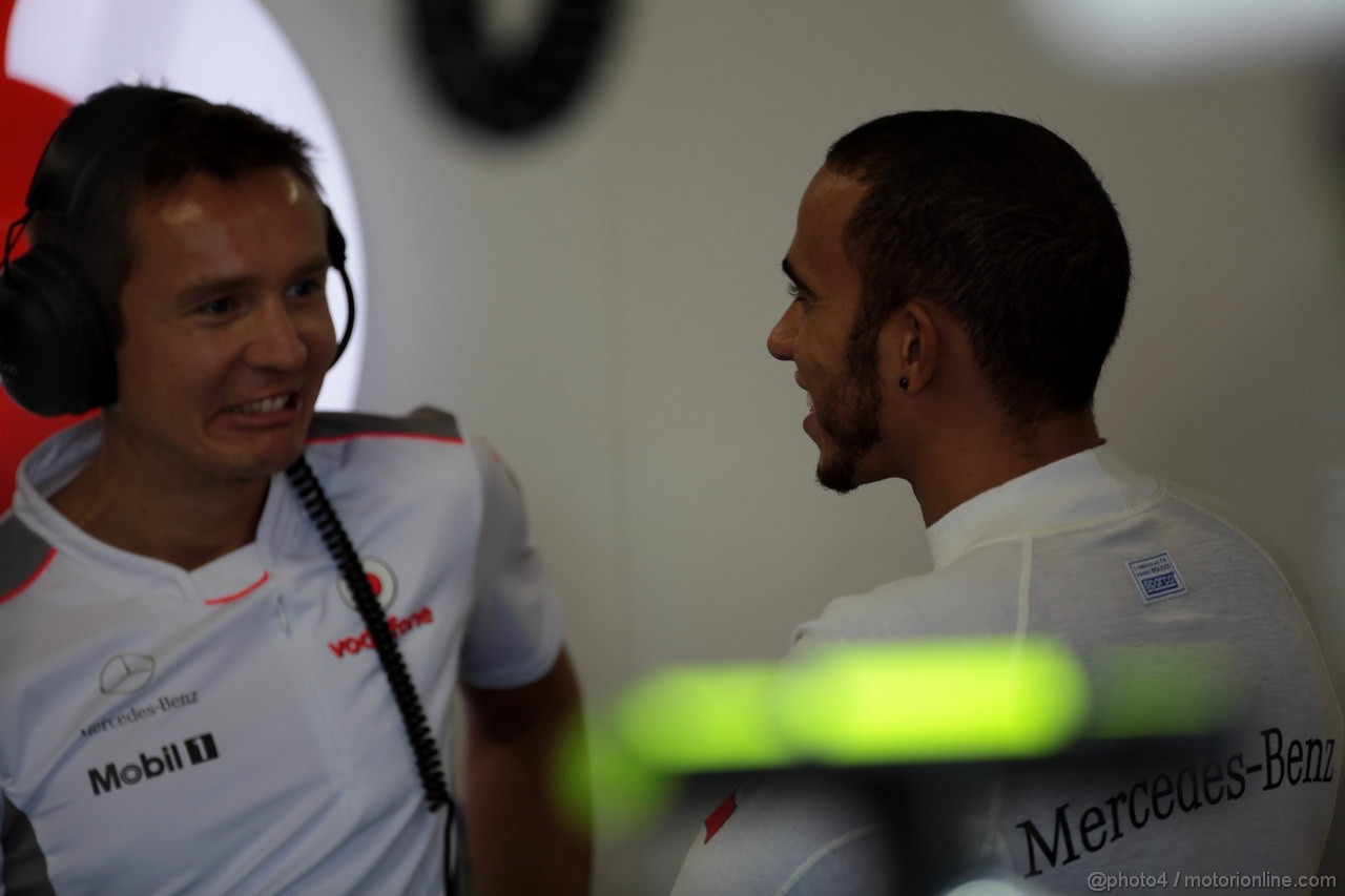 GP GIAPPONE, 05.10.2012- Prove Libere 1, Lewis Hamilton (GBR) McLaren Mercedes MP4-27 