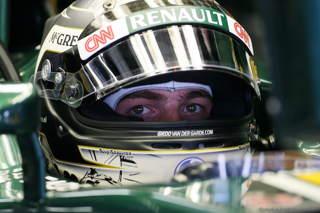 GP GIAPPONE, 05.10.2012- Prove Libere 1, Giedo Van der Garde (NED), Test driver, Caterham F1 Team CT01 