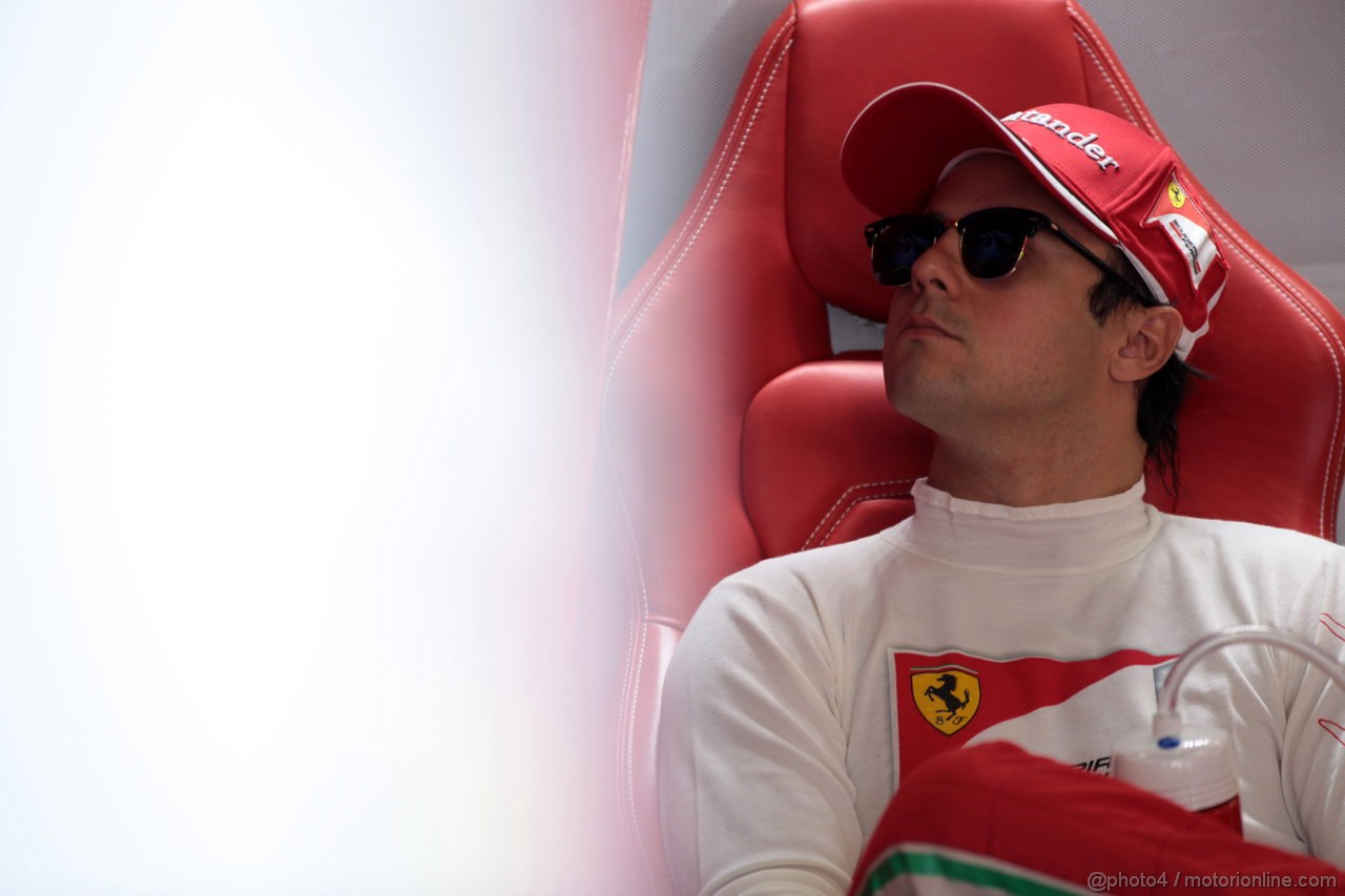 GP GIAPPONE, 05.10.2012- Prove Libere 1, Felipe Massa (BRA) Ferrari F2012 