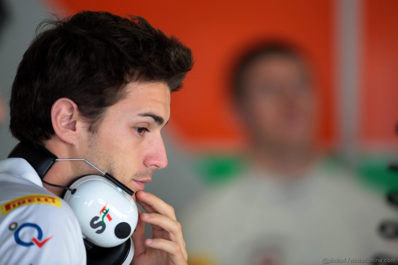 GP GIAPPONE, 05.10.2012- Prove Libere 1, Jules Bianchi (FRA), Test Driver, Sahara Force India Formula One Team VJM05 