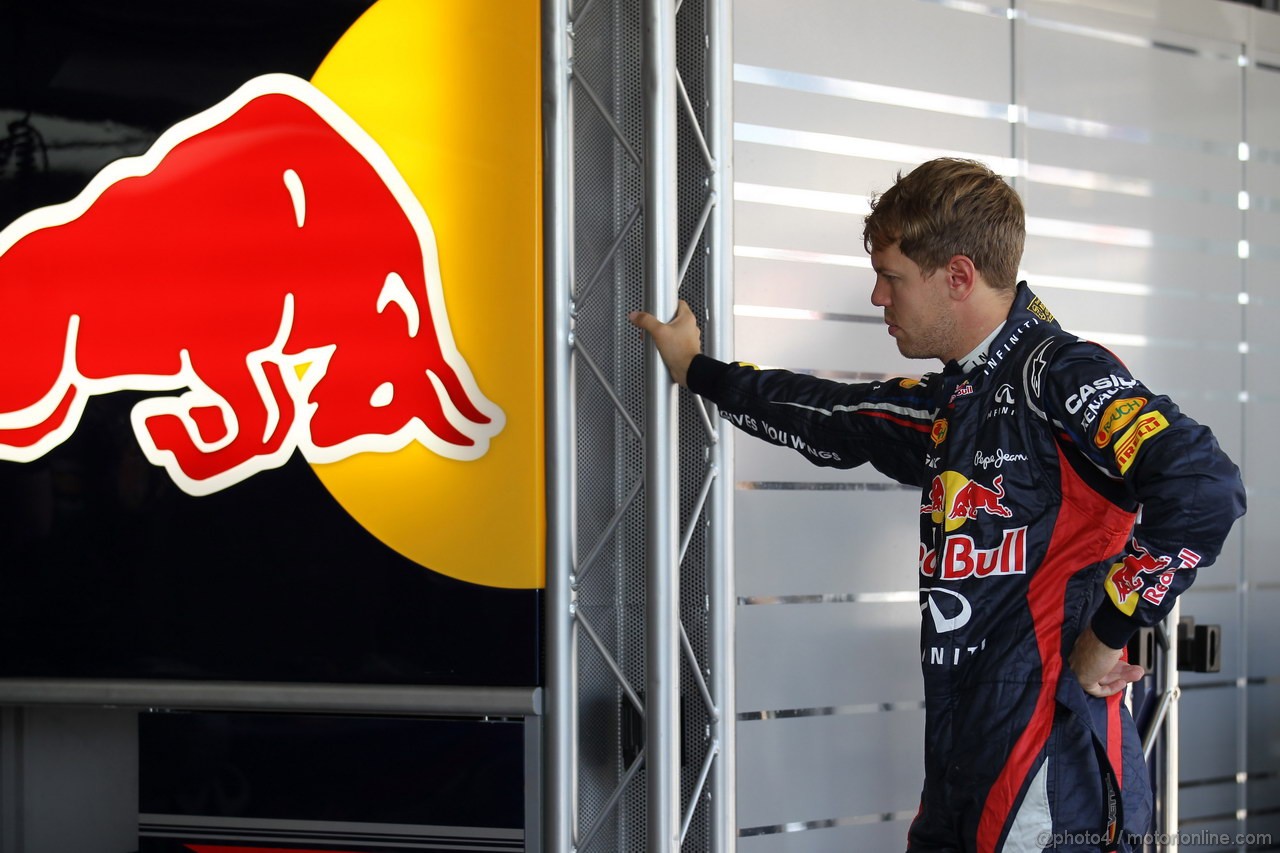 GP GIAPPONE, 05.10.2012- Prove Libere 1, Sebastian Vettel (GER) Red Bull Racing RB8