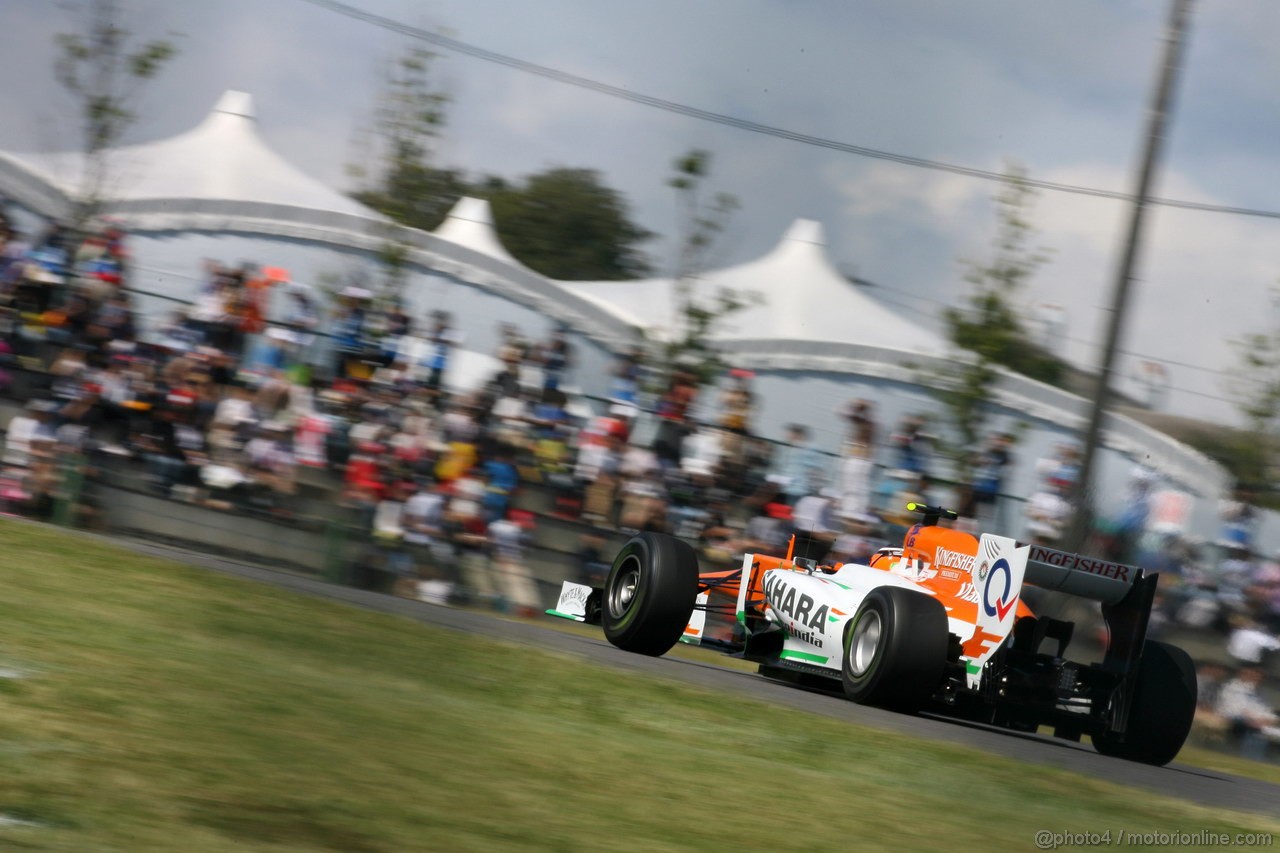 GP GIAPPONE, 05.10.2012- Prove Libere 1, Nico Hulkenberg (GER) Sahara Force India F1 Team VJM05 