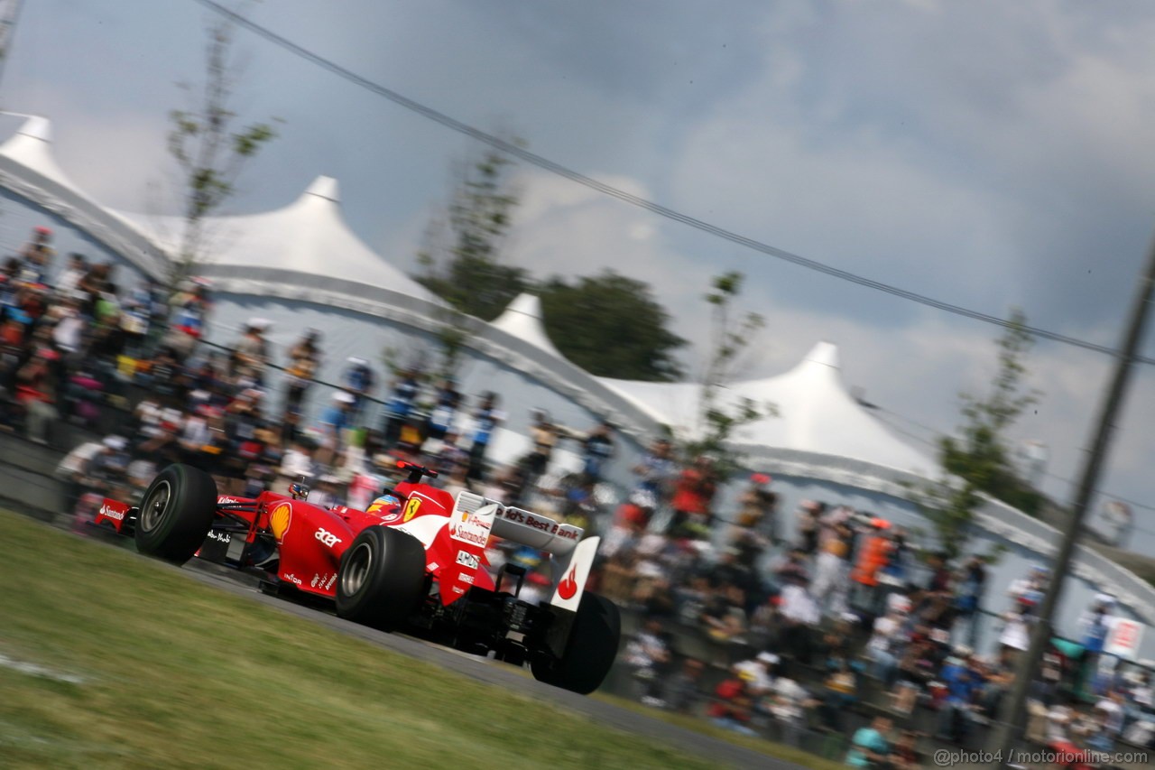 GP GIAPPONE, 05.10.2012- Prove Libere 1, Fernando Alonso (ESP) Ferrari F2012